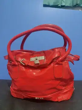 Tas Branded Chloê Chloe Paris Merah Mulus