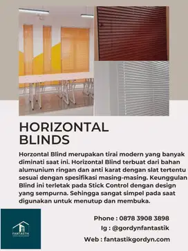 Horizontal Blind /  Gorden