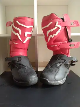 fox racing red and white.
