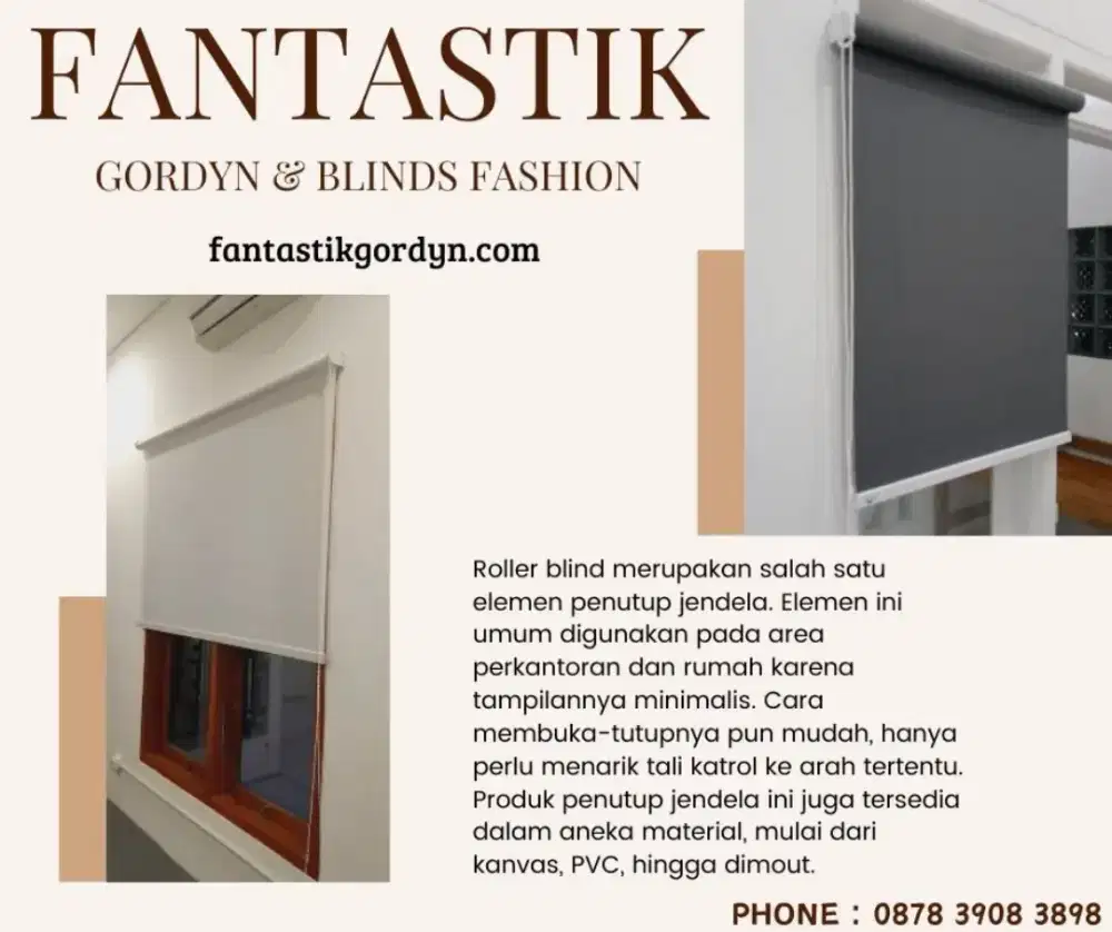 Roller Blind BLACKOUT 100%