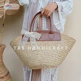 Tas Anyaman Mendong | Tas Bakul Bahan Mendong
