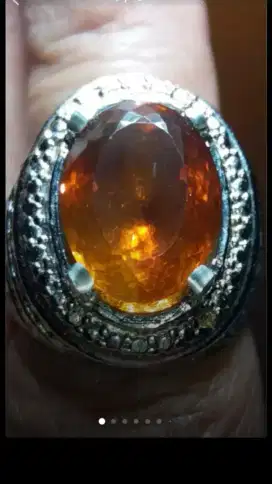 Jual Batu Cincin Golden Yellow Citherine CuttMixed Pretty