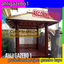 Gazebo/ saung taman / saung gazebo tman / saung gasebo 9