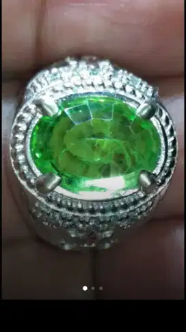 Jual Batu Cincin Light Green Tourmaline CuttMixed Keren