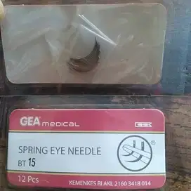 Heacting Set Marwa Alat Bedah Jahit Luka Bidan Dokter + Suture Pad
