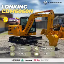 Harga Promo! Excavator Lonking CDM6060N 6ton Lincah harga Kompetitif