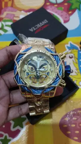 Jam tangan INVICTA rantai gold