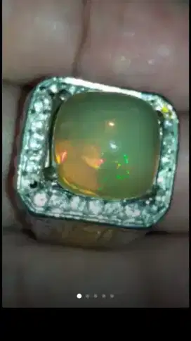 Jual Batu Cincin Kalimaya Teh Pelangi Good Perfornance