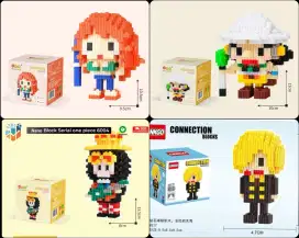 Lego Bricks ONE PIECES/Mainan Anak Edukasi Susun Balok