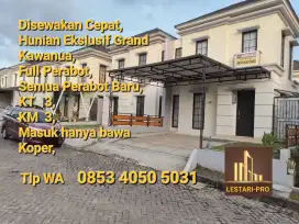 Di Sewakan Murah Rumah Grand Kawanua Semua Perabot Baru Cassa De Viola