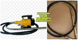 (KRANGGAN TEKNIK)selang vibrator listrik utk memadatkan cor beton