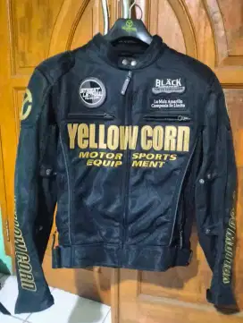 Yellow corn jaket touring