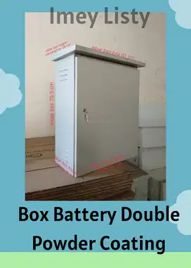 BOX BATTERY VRLA DOUBLE POWDER COATING