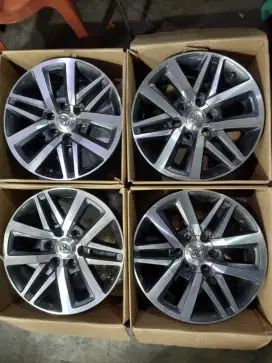 Velg Fortuner VRZ Original Bawaan Pabrik Kondisi Gressss SepertiBaru