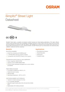 Lampu Osram Simplitz 120W 220V