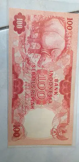 Uang 100 tahun 1977