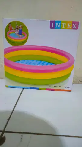 Kolam Renang Anak Intex Rainbow 1.47M x 33cm