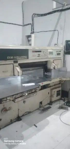 Mesin Potong ITOH 100 PROGRAM meja Krom + Angin + Sensor Tangan