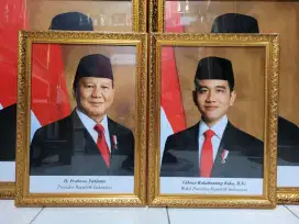 Jual frame bingkai pigura foto presiden