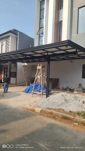 Kanopi alderon double murah