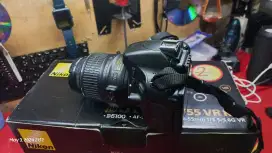 Nikon D5100 full set mulus siap pakai