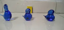 BOHEMIA kristal bebek biru