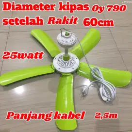 KIPAS ANGIN GANTUNG OUAYASHI 25W Type 790