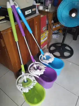 Spin mop alat pel praktis