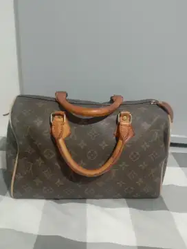 Tas LV Speedy kulit asli second