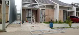 Kanopi baja ringan terpasang