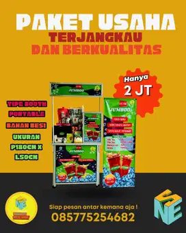 PAKET USAHA ES TEH JUMBOO MURAH