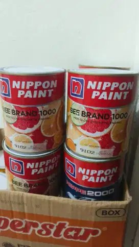 CAT MINYAK NIPPON PAINT WARNA PUTIH