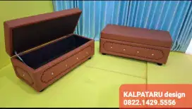 SOFA Bench . SOFA persegi dengan Ruang Penyimpanan , Sofa Puff , Kursi