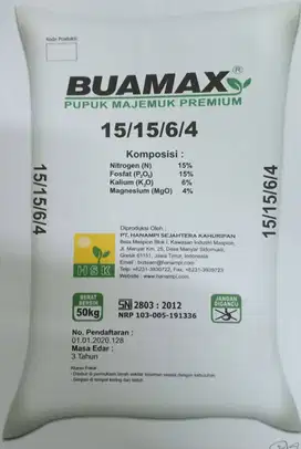 PUPUK NPK 15/15/6/4 BUAMAX