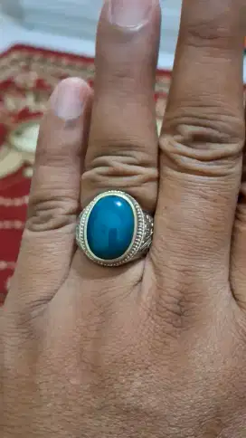 Bacan Doko Size Kantoran Ring 7,5 Ring Alpaka Mulus No Minus