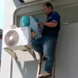 bongkar pasang ac, service ac,mesin cuci,pompa air bergaransi