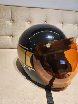 Helm Biltwell Gringo ECE Gloss Black Holeshot