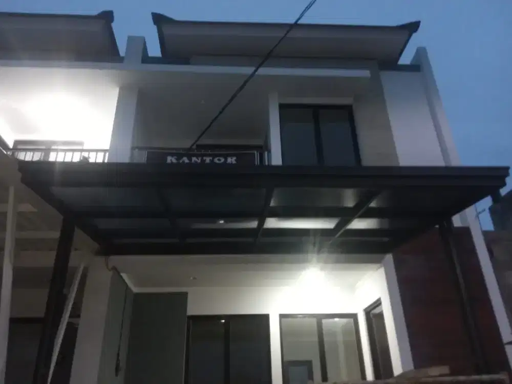 Kanopi atap polikarbonet