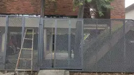 Pagar lipat dan pagar dorong