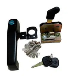 Gagang/Handle Pintu Set Alat Berat Kunci Door lock Dorlok Traktor Hand