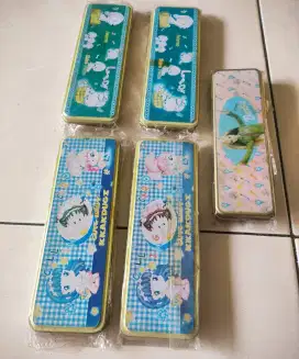 Kotak pensil anak motif bahan kaleng