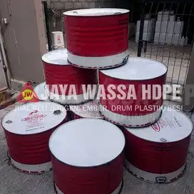 Drum Besi 100 Liter Merah Putih Tebal Yogyakarta