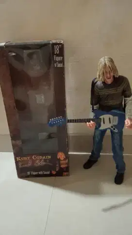NECA KURT COBAIN 18 Figure with Sound 2007 