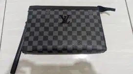 Tas Handbag LV cowok kotak kotak