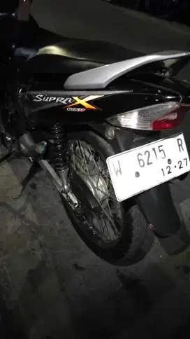 Dijual Supra X 125 tahun 2007