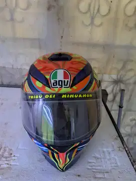 Jual helm agv k3sv full face ori