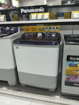 Mesin Cuci Panasonic Semi Auto Washer Cicilan TanpaDP BUNGA 0%