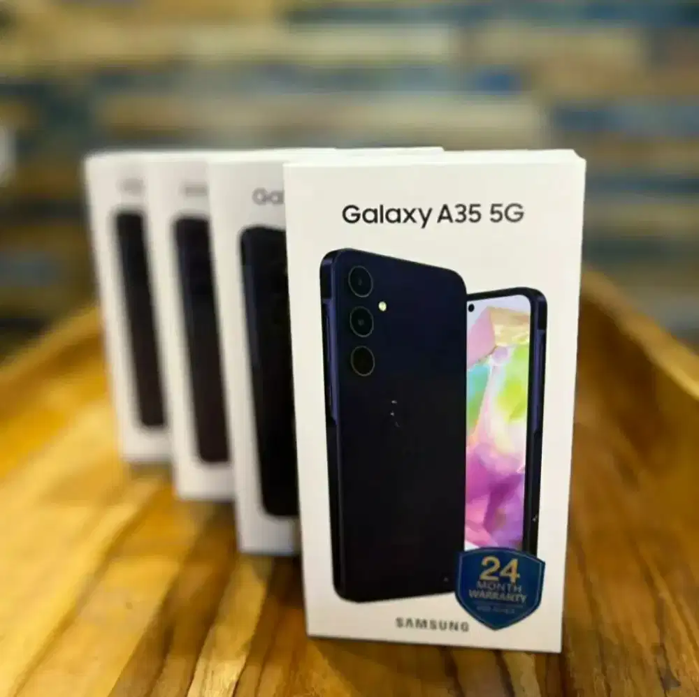 Samsung A35 5G 256 GB STOK BARU! FREE CHARGER TERMURAH!