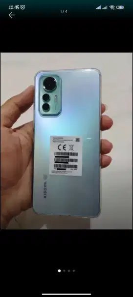 Xiaomi 12Lite 5G 8/256, Lengkap masih Garansi