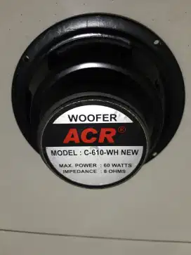 Speaker aktif 60watt ACR ory 6.5 inch bass traybel maantaaap